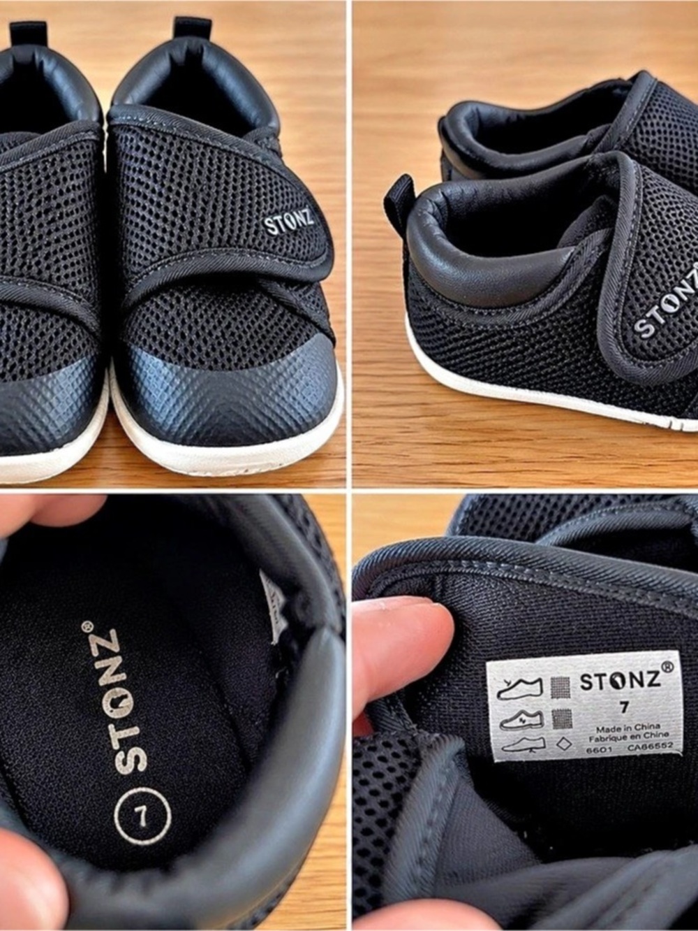STONZ Cruiser Original Baby Shoes Black Baby 7